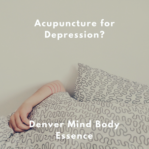 Acupuncture For Depression Blog Banner